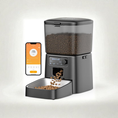 Smart WiFi Automatic Cat Feeder – App-Controlled with Portion Scheduling
